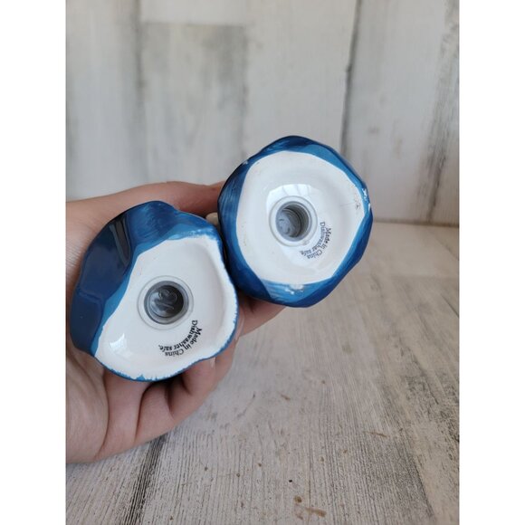 Angel salt pepper shaker cherub girl blonde set xmas religious - Picture 4 of 4